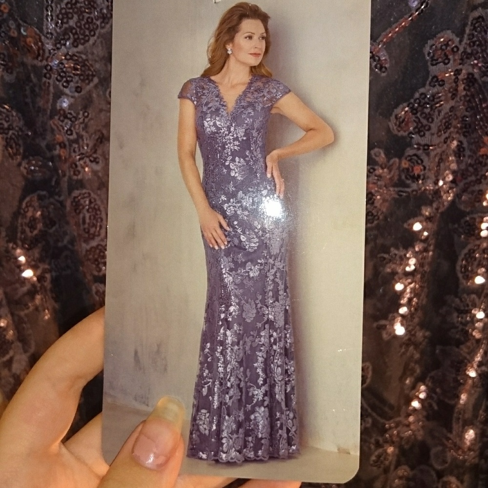 Plus size gown "Iron"